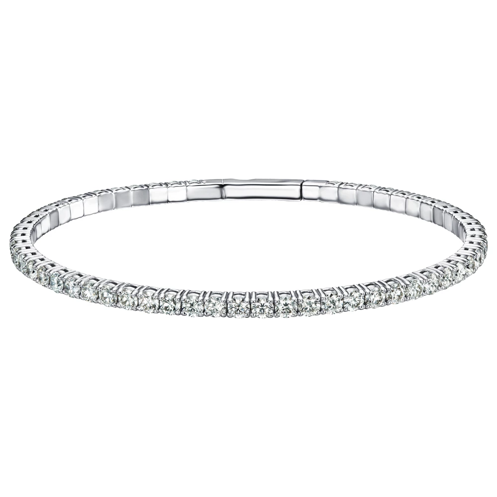 Золотой браслет с бриллиантами (арт. Б7074/1S)