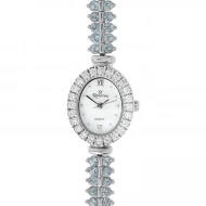 Серебряные часы с топазом sky blue (арт. 2-FWAPB00132-ГТ)
