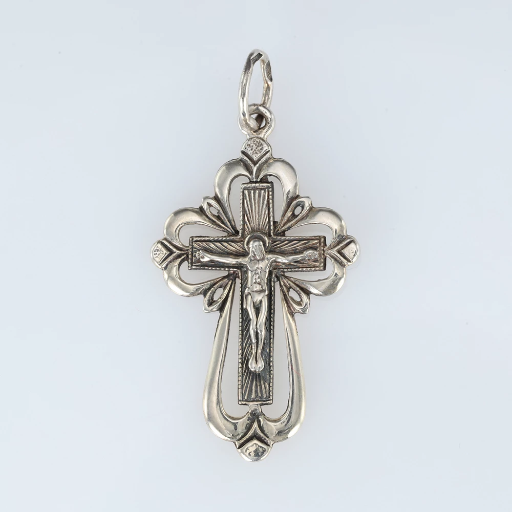 Серебряный крестик (арт. Крест 06)