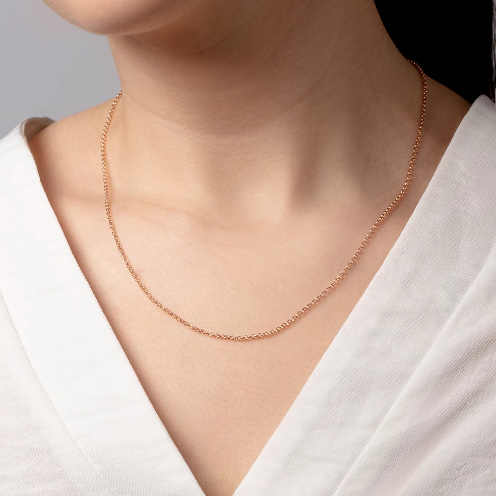 Золотий ланцюжок плетіння Якірне кругле (арт. 103250)