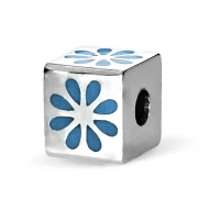 Золотая бусина (Шарм) с эмалью (арт. 560172)