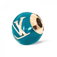 Золотая бусина (Шарм) с эмалью (арт. 560124)