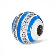 Золотая бусина (Шарм) с эмалью (арт. 561154)