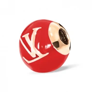 Золотая бусина (Шарм) с эмалью (арт. 560124)