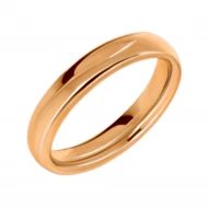 Золотое обручальное кольцо классическое комфорт (арт. 5к)