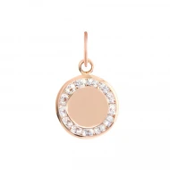 Золотая Подвеска с фианитом (арт. 558061)