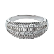 Серебряное Кольцо с куб.окс.циркония (арт. 9-SL30865А1)
