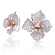 Золотi сережки з діамантами (арт. 2-2-30264-1223-313-3430)