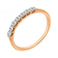Золотое кольцо с бриллиантом (арт. 212)