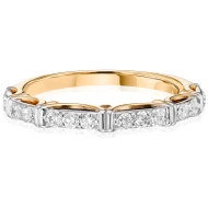 Золотое кольцо с бриллиантом (арт. 211)