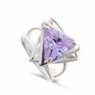 Серебряное Кольцо с куб.окс.циркония (арт. Чикаго)