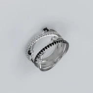 Серебряное кольцо с фианитом (арт. 2792.21)