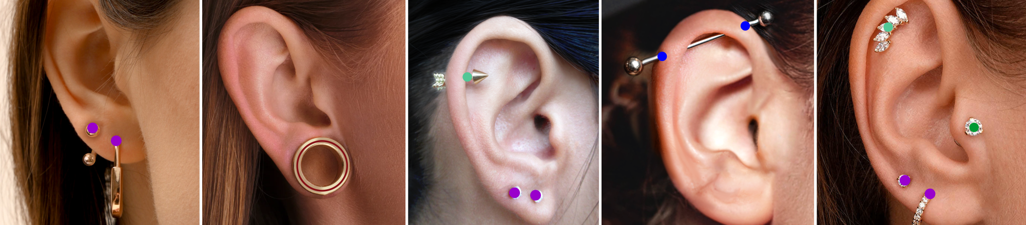 сережки для проколу вух