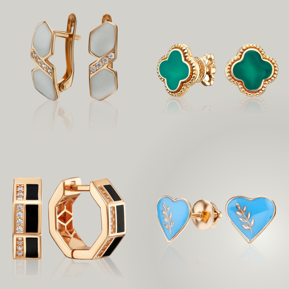 прикраси з емаллю