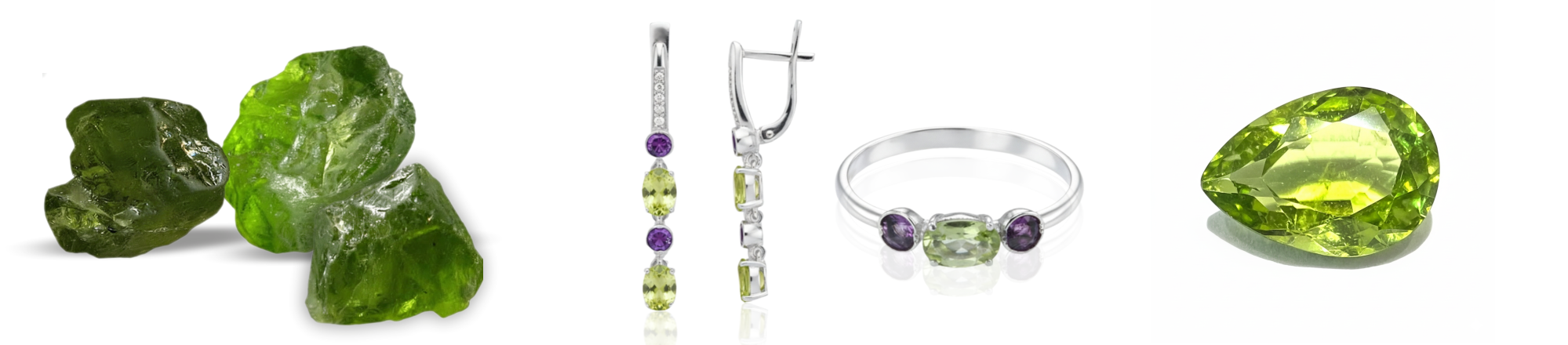 камень перидот натуральный