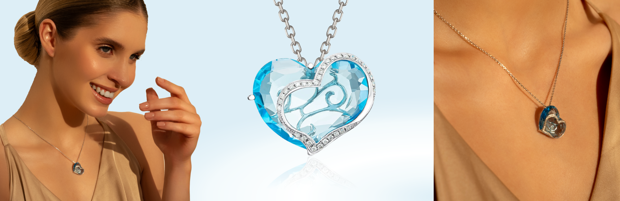 кулон сердце