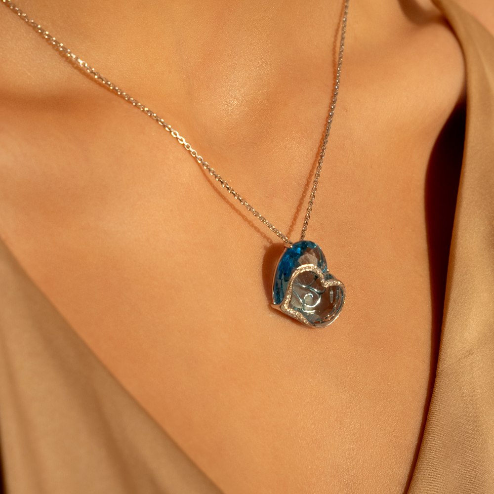 Подвеска с сердечком