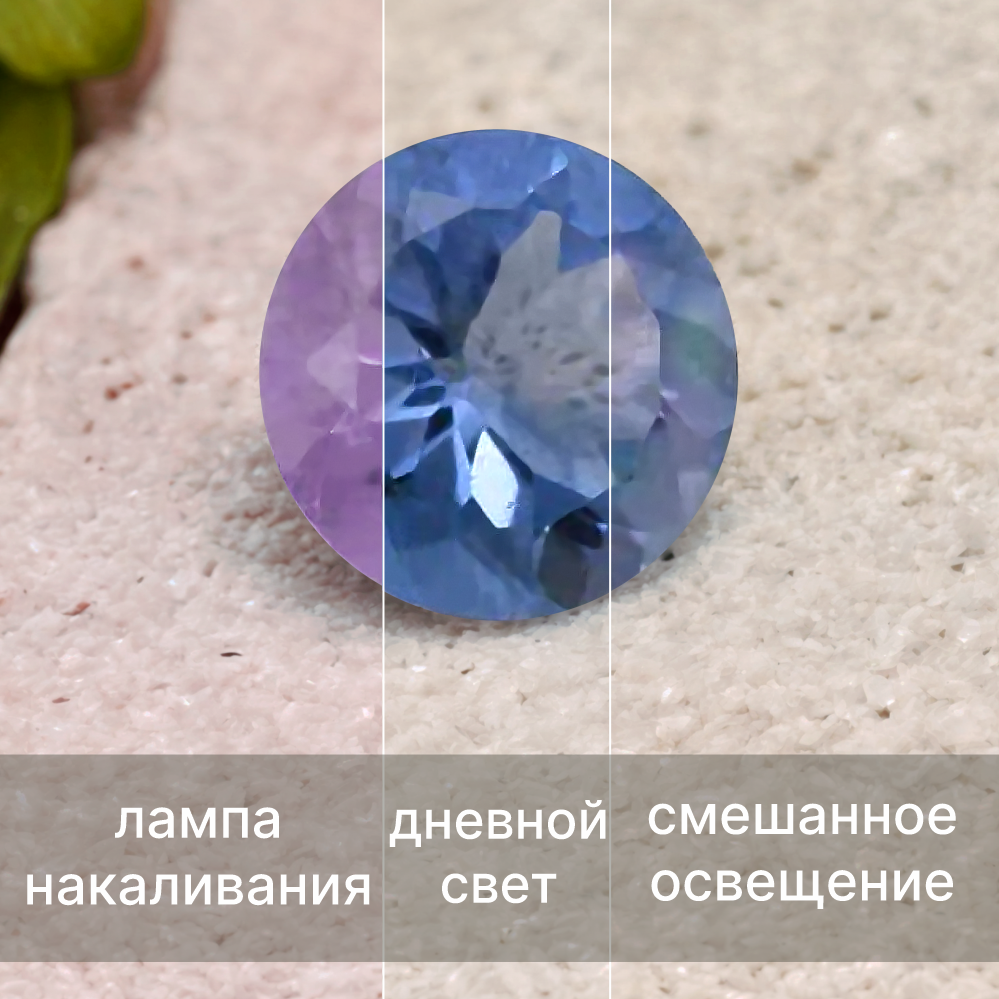 камни которые меняют цвет