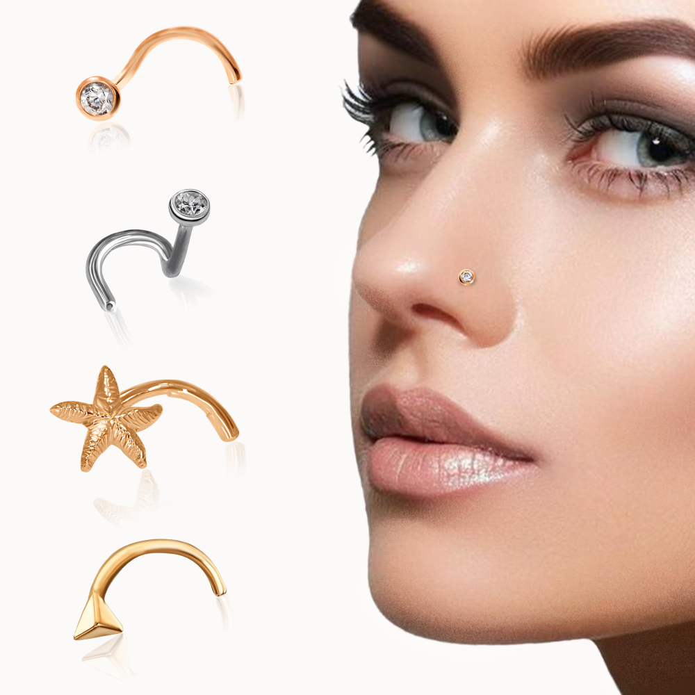 пирсинг в носу название