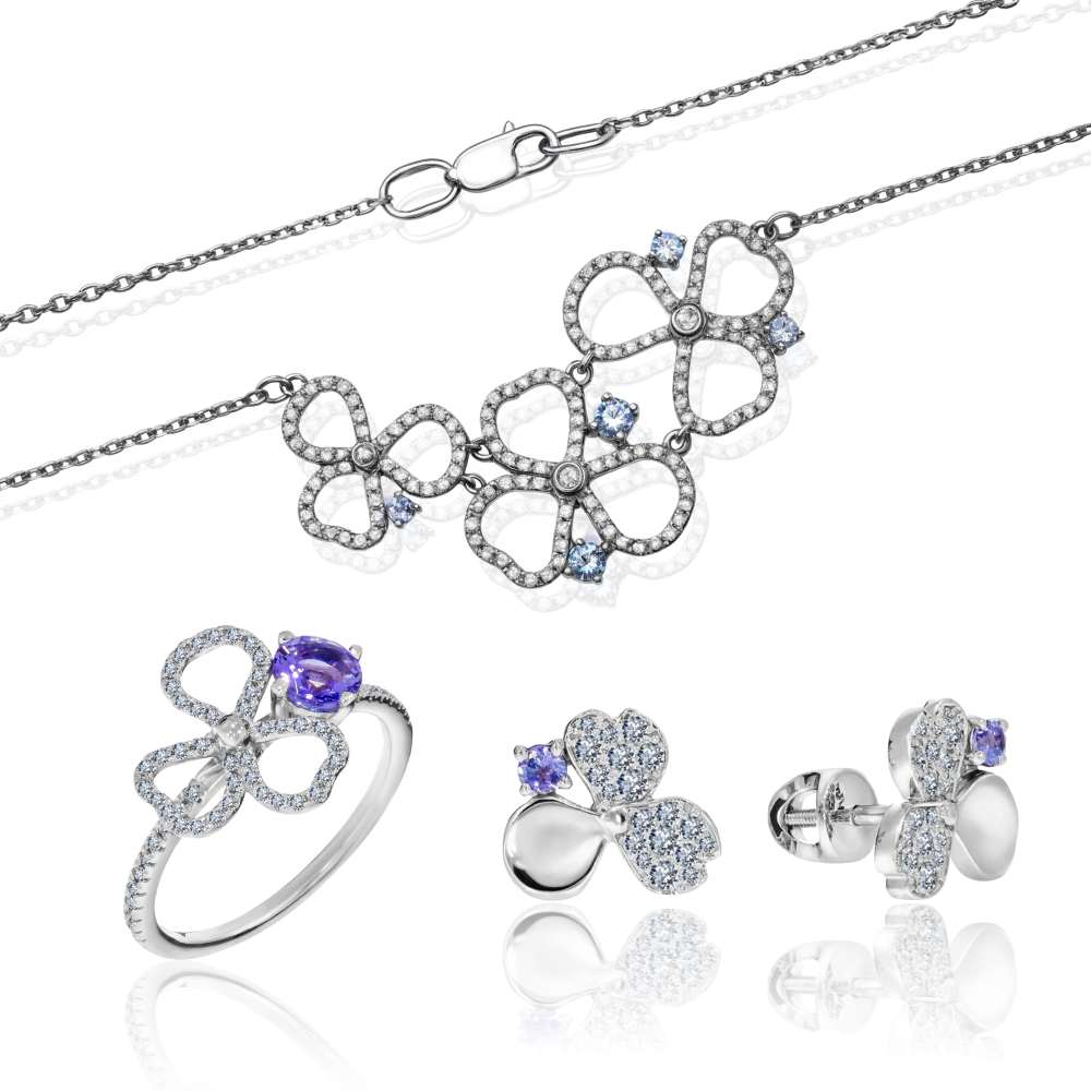 танзанит украшения