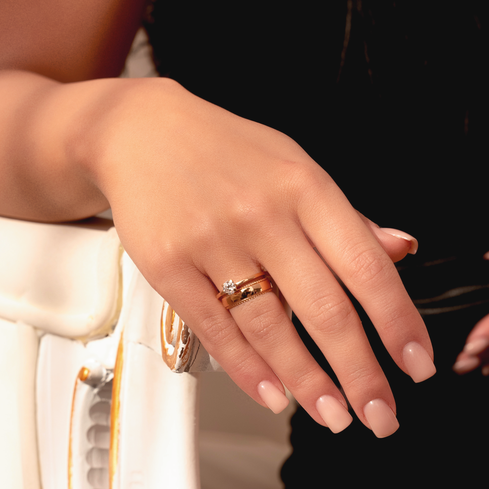 кольцо на безымянный палец