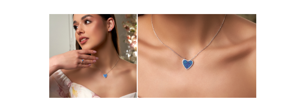 камень голубого цвета