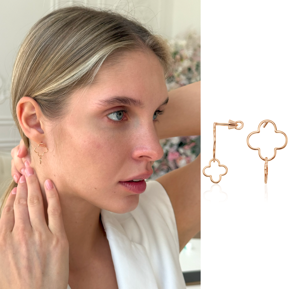 как снять сережку-гвоздик если она не снимается