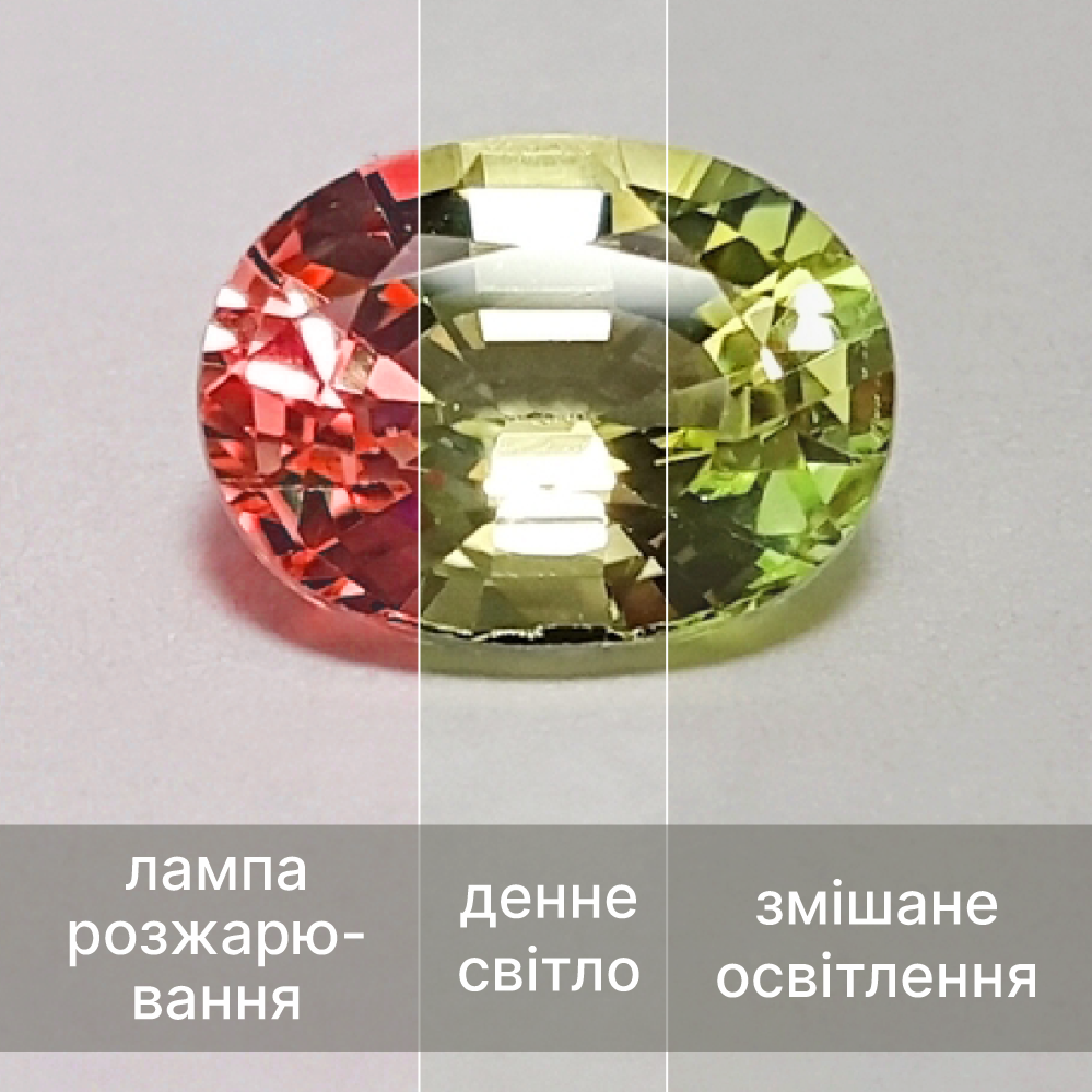 камінь що змінює колір